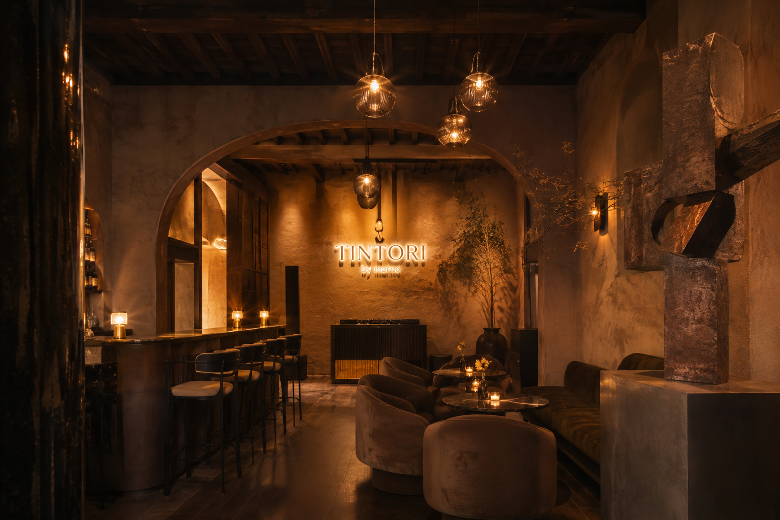 TINTORI by MARNO cocktail club interior